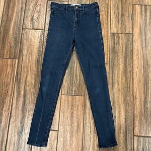 Hollister size 5 skinny jean high waisted jeggings